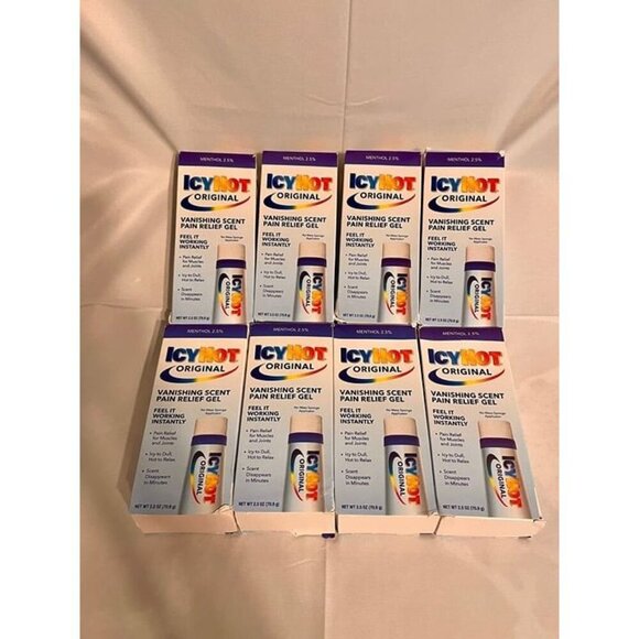 Icy Hot Orignal Pain Relieving GEL 2.50 oz. 8 Powerful Pain Relief for Muscles - Picture 1 of 5